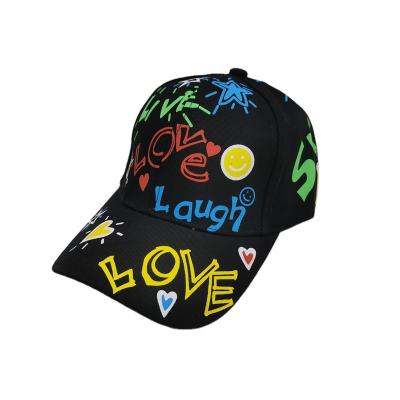 China JOINT Style Trendy Fashion Printed Logo Unisex Baseball Hat Custom Made Adult Premium for sale