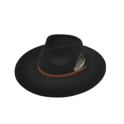 China 2022 Fashion Adult Headwear Fashion Comfortable Traveling Men Women's Felt Hats for sale