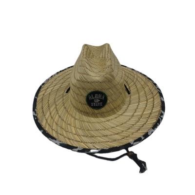 China Character Maker Professional Paper Straw Weaving Outdoor Beach Straw Hat for sale