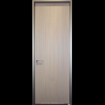 China Commercial interior door single leaf wooden door hotel room sound insulation door modern design for sale