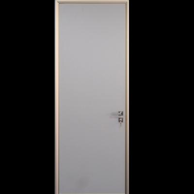 China Apartment Minimalist Narrow Door Aluminum Alloy Fire Protection Aluminum Honeycomb Filling HPL Fireproof Board Strong Hotel Room Door for sale