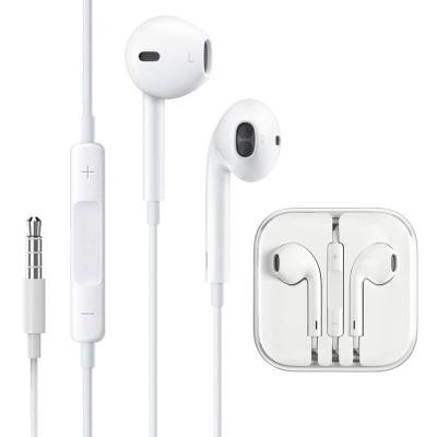 China Perfect sound with mic and remote noise isolating In-ear wired aux headphones. 3.5mm Earbuds Headphones for Samsung for sale