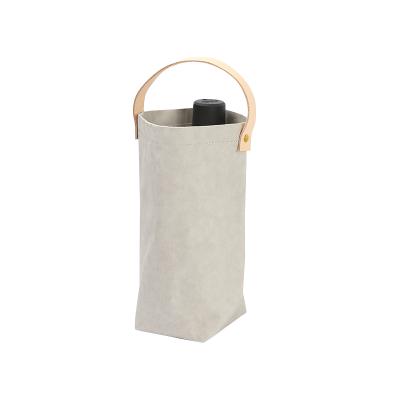 China OEM Factory Custom Kraft Paper Tote Bags Eco - Friendly Reusable Washable Small Shopping Bags for sale