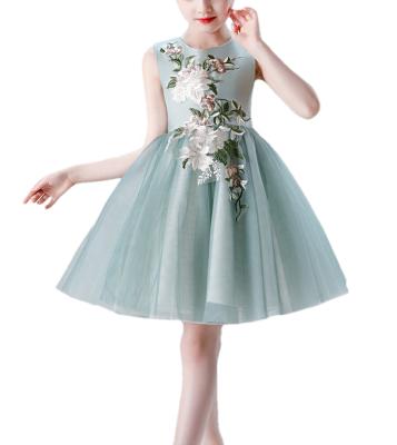 China 2021 Wholesale Anti-static Children's Party Girls' Fancy Dress Kid's New Big Bowknot Fairy Dress for sale