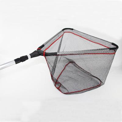 China Aluminum Fish Landing Net With Telescoping Pole Handle For Fishing for sale