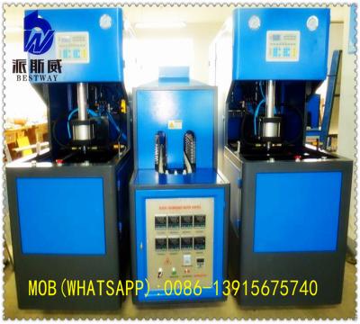 China Bottle Semi Automatic PET Bottle Blower / Blow Molding Machine for sale