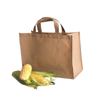 China High Grade Eco-friendly Wholesale Reusable Tote Nonwoven Biodegradable Compostable Cornstarch Bag for sale