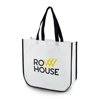 China Cheap Promotional LOW MOQ Price Eco-Friendly Customized Colors Non Woven Eco Tote Pla Shopping Recyclable PP Bags for sale