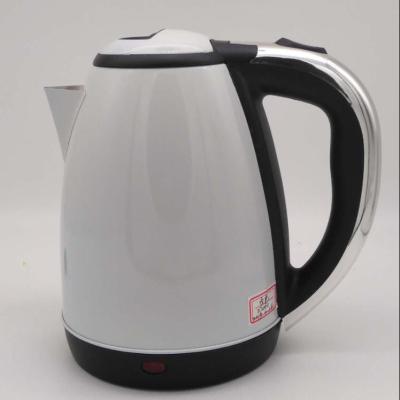 China Painting Style 360 ​​Degree Rotation Stainless Steel Base Electric Kettle With Handle Electroplating Kettle for sale