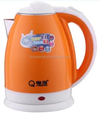 China Top Base 360 ​​Degree Electric Plastic Tea Maker Kettle Quickly Burn Water Rotation for sale