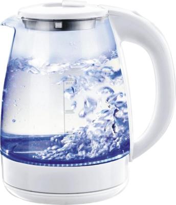 China 360 Degree Rotation Base LED Color 1.8L Glass Body Wholesale High Quality Electric Kettle for sale