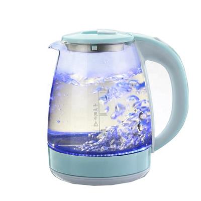 China Home Electric Water Kettle 360 ​​Degree Jug Kettle Base Luxury Glass Electric Rotating Electronics Appliances For Household for sale