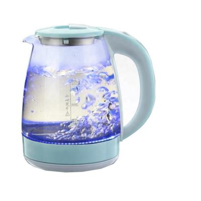 China Home Electric Kettle Glass Water Kettle 360 ​​Degree Kettle Base Luxury Glass Electric Appliances Rotation Electronics For Kitchen Appliance for sale