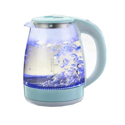 China 360 Health Low Rotation Electric Glass Pot Household Kettle Home Appliance 1.8l 220V Quick Kettle Tea Maker for sale