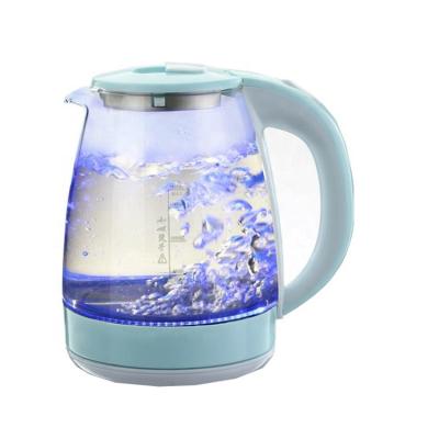 China 360 Degree Rotation Base Amazon Capacity 1.8l 1500w Electric Water Coffee Cordless Electric Glass Tea Kettle for sale