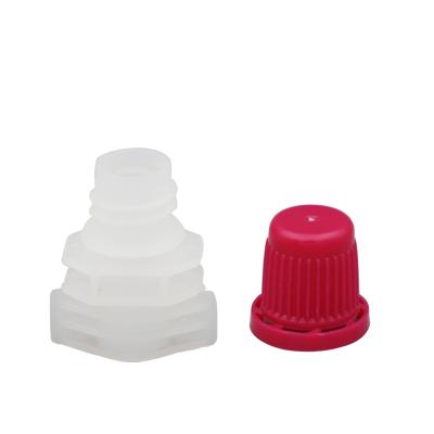 China Child safe high quality plastic spout spout with cap for doypack for sale