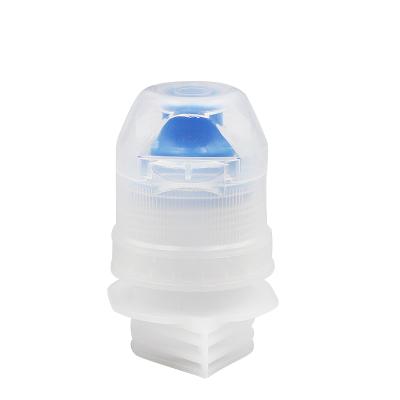 China Non Spill Child Safe 22mm Feature Sports Cap , Plastic Silicone Valve Bottle Water Cap for sale