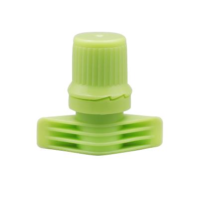 China Non Spill Latest New Design 9.6mm Long Wing Plastic Connor Spout Screw Cap To Stand Up Pouch for sale