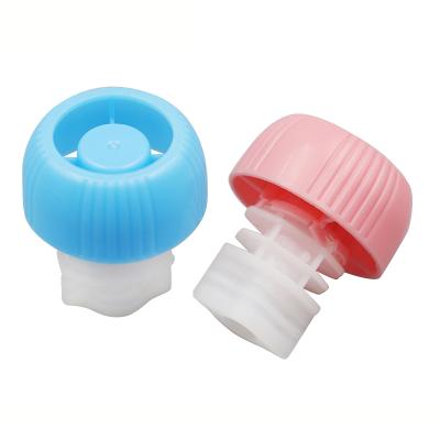 China Resealable Containers Plastic Packaging Bag Kid Safe Biodegradable Cosmetic Porcelain Stand Up Pouch With Cap For Liquid for sale