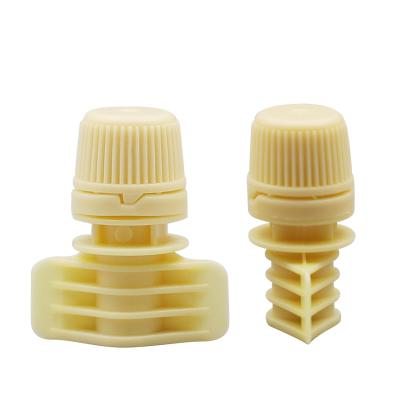 China Non Reverse 6mm Plastic Spout For Pouches Spout Filling Machine Plastic Packaging for sale