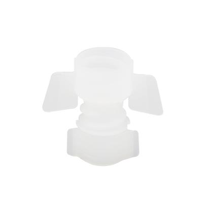 China Non Spill 1.8mm Plastic Mini Twist Top Of Cap Off Medical Packaging Spout For Pocket for sale