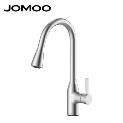 China JOMOO RV Modern Mini Bar Outdoor Kitchen Sink, Deck Mounted Chrome, Pull Out Luxury Faucet for sale