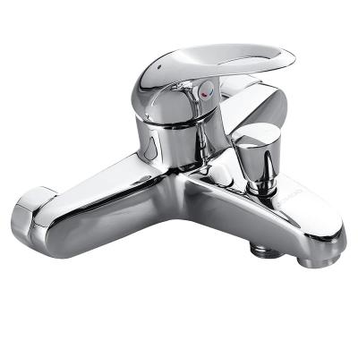 China 2022 Without Slide Bar Factory Single Handle Mixer Wall Mounted Bath And Shower Faucets for sale