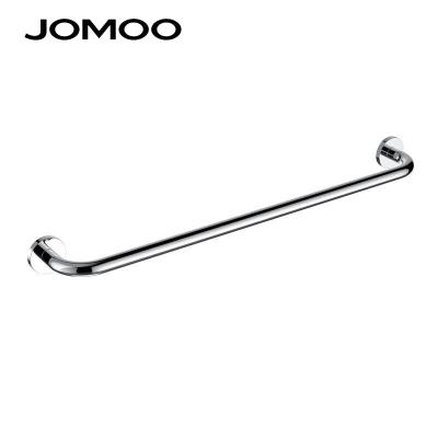 China Modern Promotion Price Bathroom Accessories Quality Round Stainless Steel Single Towel Bar Towel Rail for sale