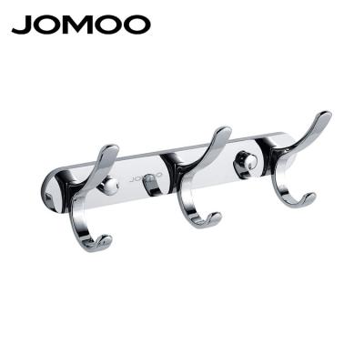 China JOMOO Modern High Quality Sturdy Metal Rack Hanger Hook with 3 Double Metal Hooks for sale