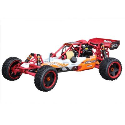 China 2021 Baja 5b Gas Engine 30.5CC Gas Engine Transporters 2021 Hub Remote Control Car Nylon Red Rear One Piece Car For 14 Years Boy Design With Sway Bars for sale