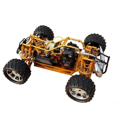 China SY-4WD 1:5 rc off-road monster truck with 35cc gasoline engine version two-stroke rc car toys and hobbies, CNC upgrade. for sale