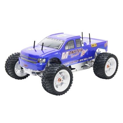 China 2021 Excellent factory wholesales 1/5 version cnc remote control car with 35cc gas engine rc toys racing car 2.4G radio control for sale