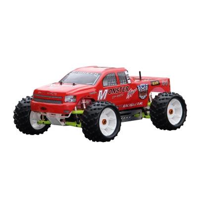 China HOT SALES 2021 RC Hobby 1/5 Gas Powered RC Truck With One-Key Reverse Function, 30.5CC W Motor, 2.4G Remote Controller for sale