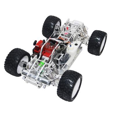 China Classic Aluminum RC Model Car 4WD 1/5 Scale CNC Engine SY Racing Duel-Cylinder 60cc Gas Powered Truck In Radio Control Toys for sale