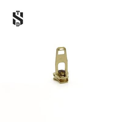 China Other No.4.5 YG Wholesale Brass Slider Metal Zipper Slider For Jeans for sale