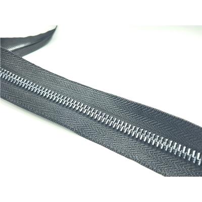 China Factory #3 (4.5) #4 #5 #8 #10 #15 #20 Viable Custom Metal Zipper Aluminum Metal Zipper Customized for sale