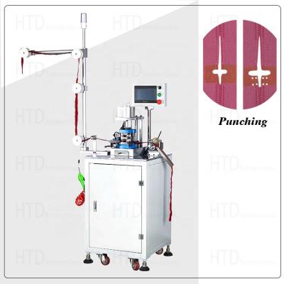 China Punch Zipper Making Machine CFC Coil Nylon Zipper Full Automatic Hole Punch Zipper Making Machine for Zipper Punch for sale