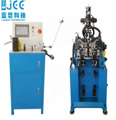 China Garment Shops Super High Speed ​​Full Automatic Double Head Zipper Making Machine Metal Y Teeth Machine for sale