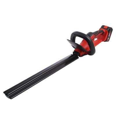 China Pruning Protects Portable Battery Powered Electric Garden Hedge Trimmer Leaf Fence Cordless Cutter Shears for sale