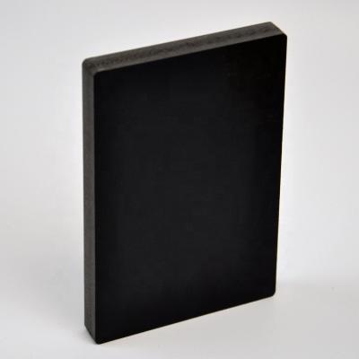 China Waterproof Black PVC Foam Panel 1220x2440mm Free Trade Soft Soundproof Price Expanded PVC Sheet for sale