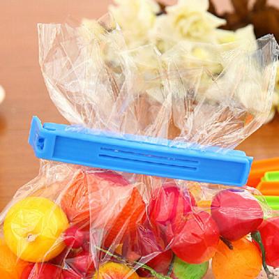 China Wholesale Viable Snack Closure Clip Plastic Pour Opening Chip Bread Sealing Bag Food Seal Storage Household Double Clips for sale