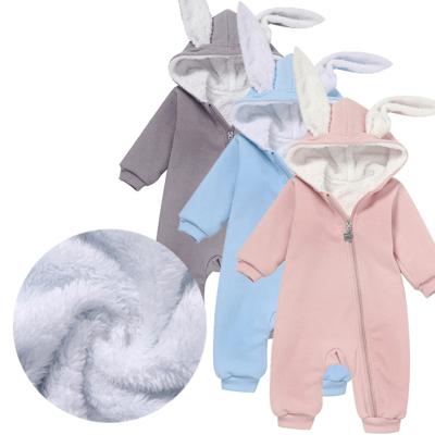 China 2021 Breathable New Style Baby Polyester Fleece Overalls Pink for sale