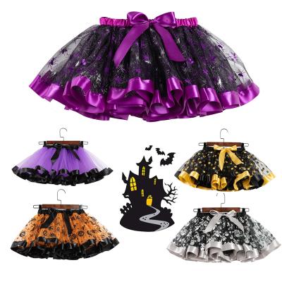 China Children's Breathable Easter Dress Custom Made Girls Clothing Fluffy Tulle Tutu Skirt For Parties for sale