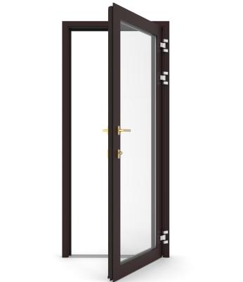 China Modern Design Energy Saving Aluminum Casement Door AAMA/NFRC Certified High Swing Thermal And Acoustic System for sale