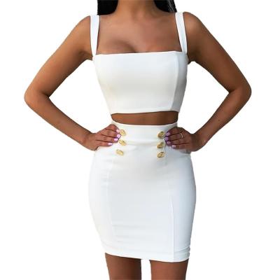 China Hot Celebrity Anti-Static High Waist Two Piece Set For Women F1803 for sale