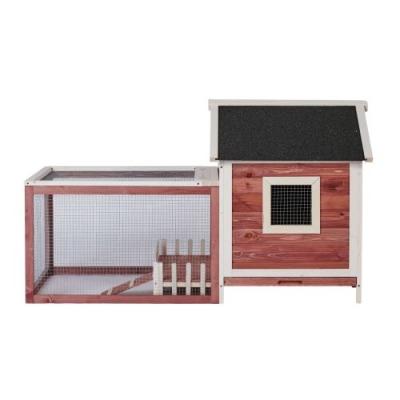 China 2021 New Design Breathable Cheap Outdoor Wooden Commercial Rabbits Breeding Cage Rabbit Cages for sale