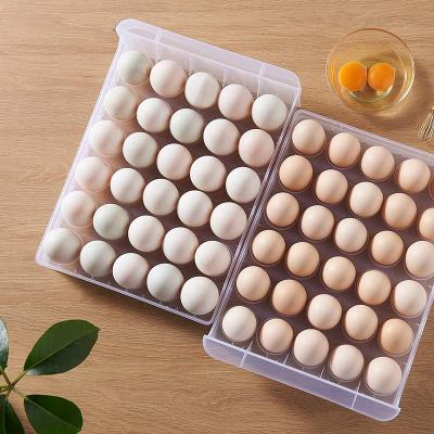 China China Manufacturer Storage Box Wholesalers Viable Egg Container Chicken, Amazon Success 2021 Plastic Egg Container Organizer for sale