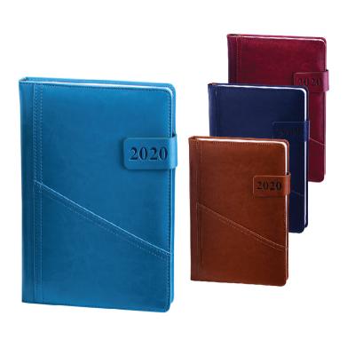 China PU LEATHER 2021 New Design High Quality Planners and Notebooks Suppliers Stationery Diary Notebook Notebook with Magnet Clasp for sale