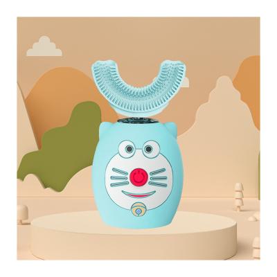 China New Multi-speed Adjustment China Cartoon Silicone Electric Toothbrush Baby Smart Designed Baby Toothbrush Electric for sale