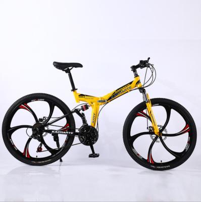 China Brand New China Disc Brake 21 Speed ​​High Speed ​​Foldable Mountain Bike for sale